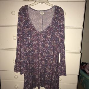 70’s style colorful dress